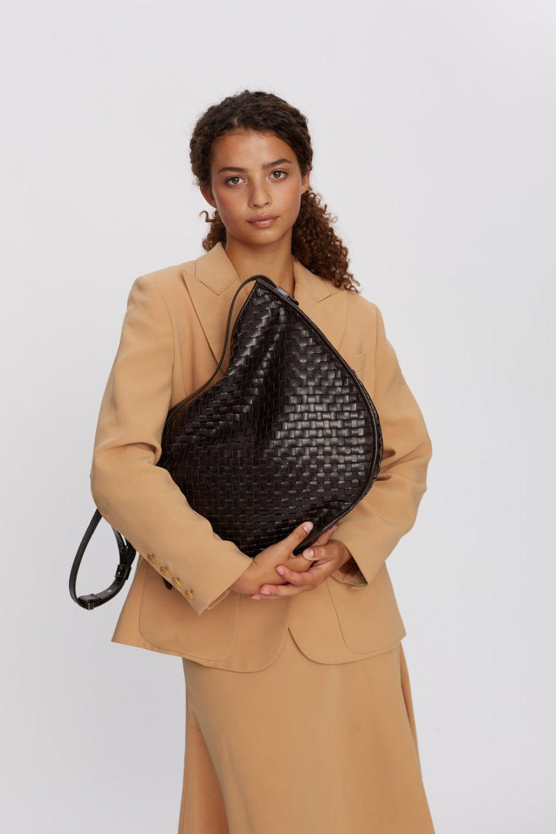 Salerno shoulder bag Norma Dark brown - Adax Shop - Shoulder bags