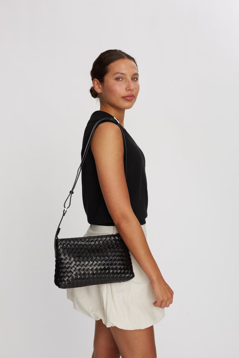 Salerno shoulder bag Barbara Black - Adax Shop - Crossbody