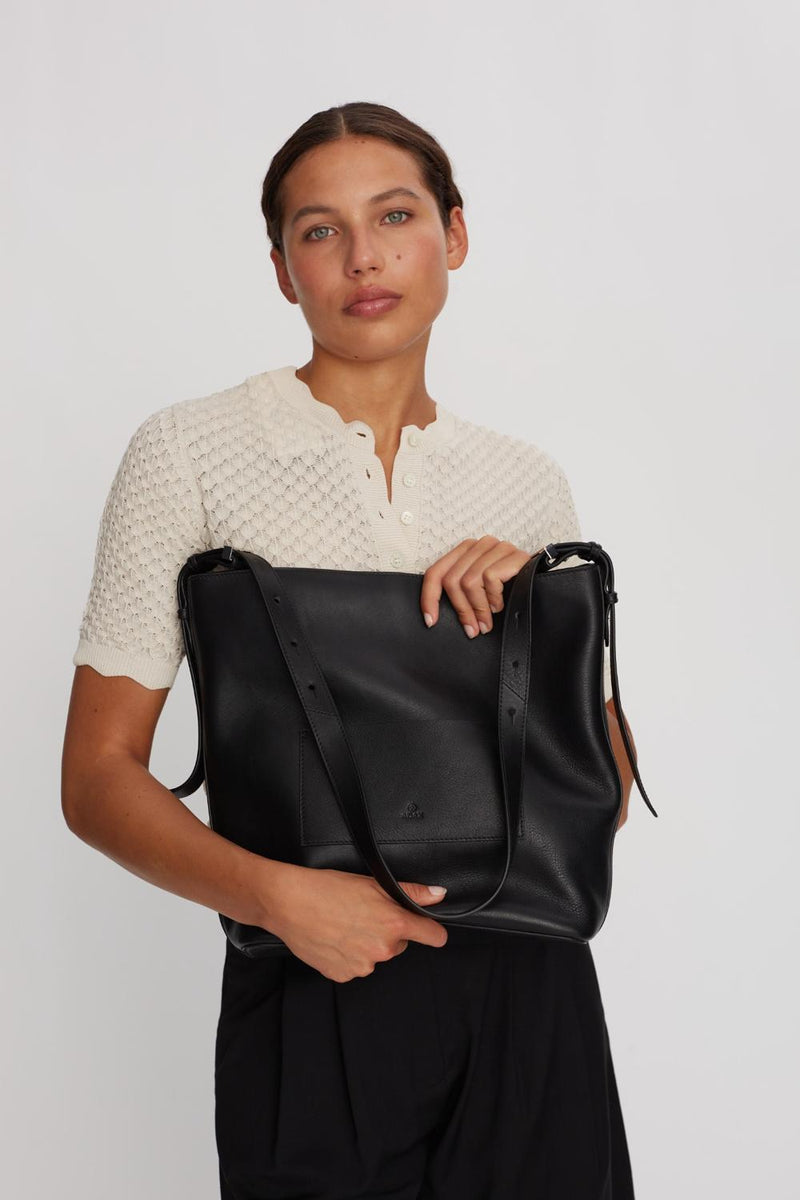 Portofino shoulder bag Johanne Black - Adax Shop - Crossbody