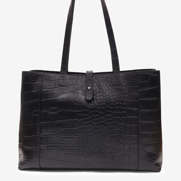 Teramo shopper Iris Black – Adax Shop