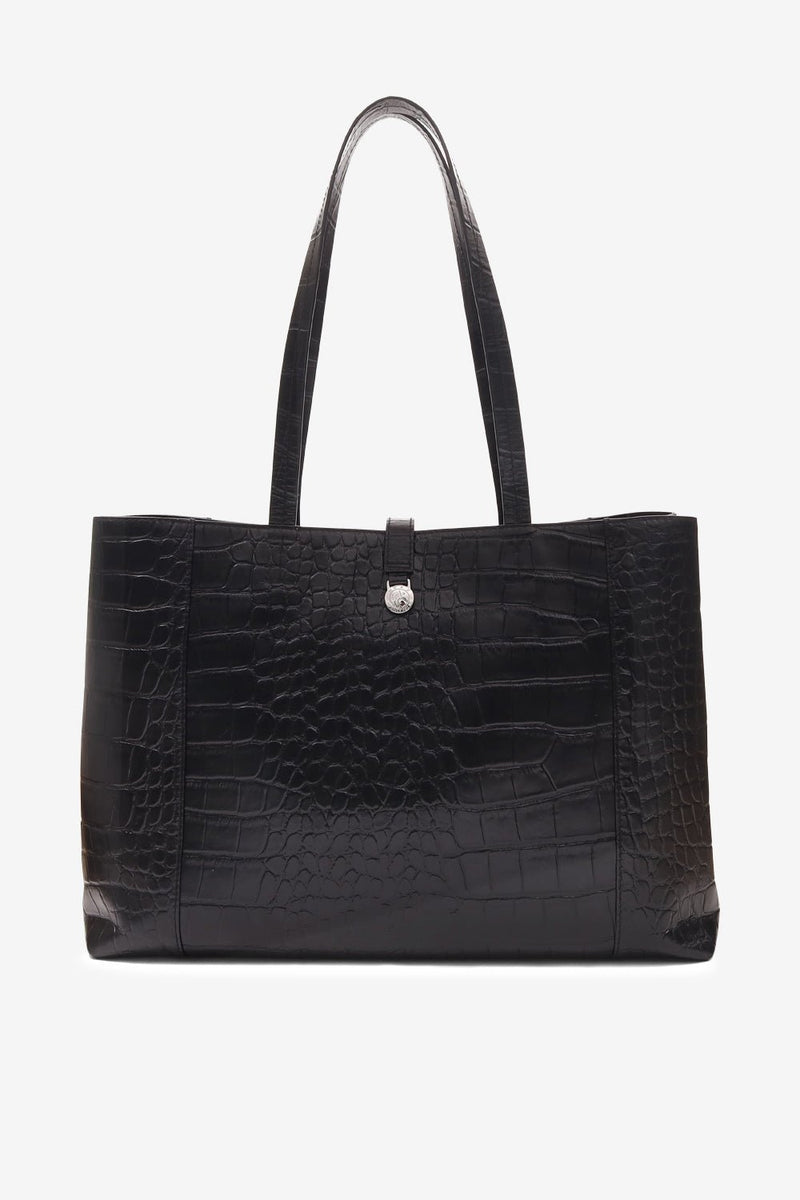 Teramo shopper Iris Black - Adax Shop - Shopper