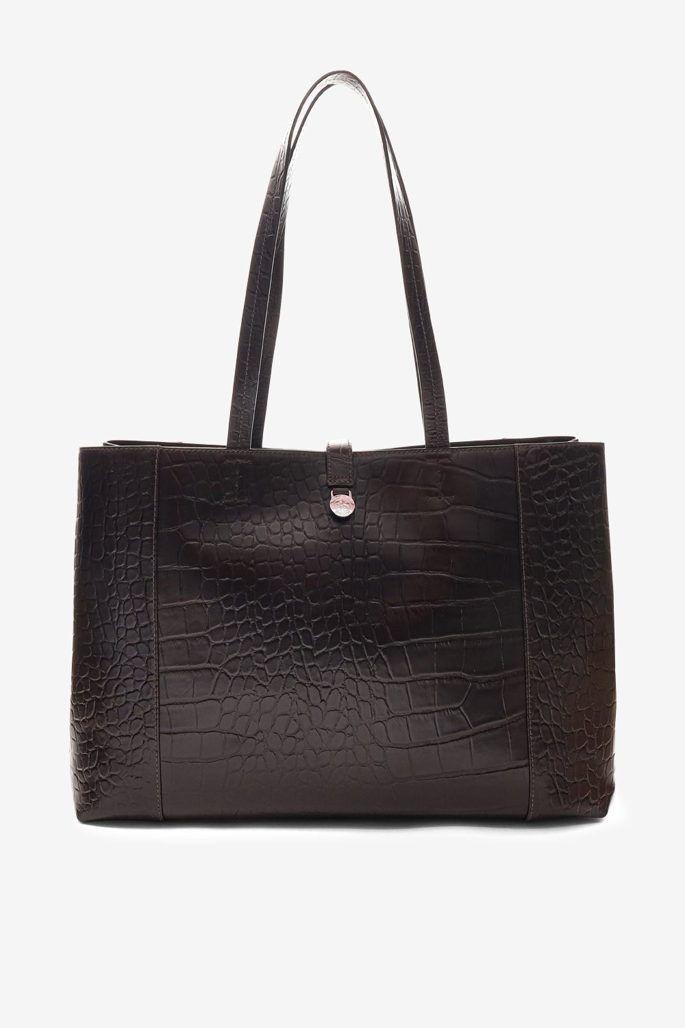 Teramo shopper Iris Dark brown – Adax Shop
