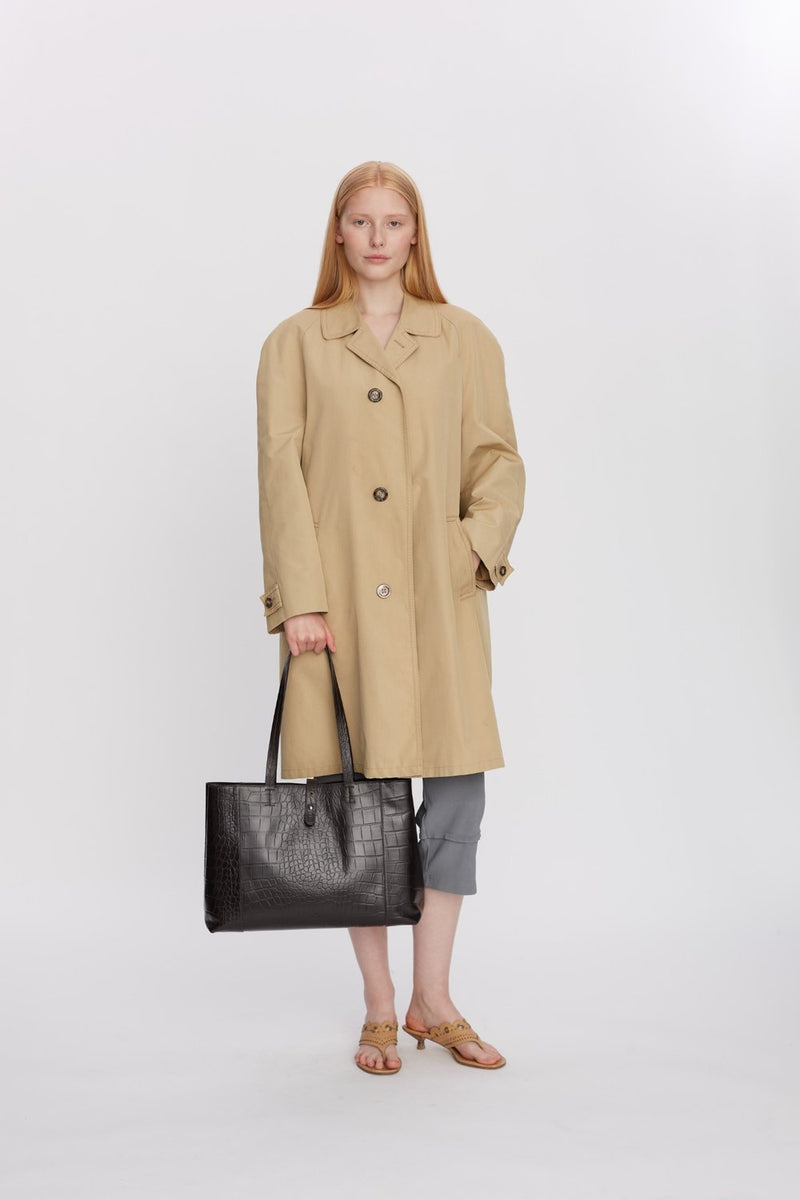 Teramo shopper Iris Dark brown - Adax Shop - Shopper