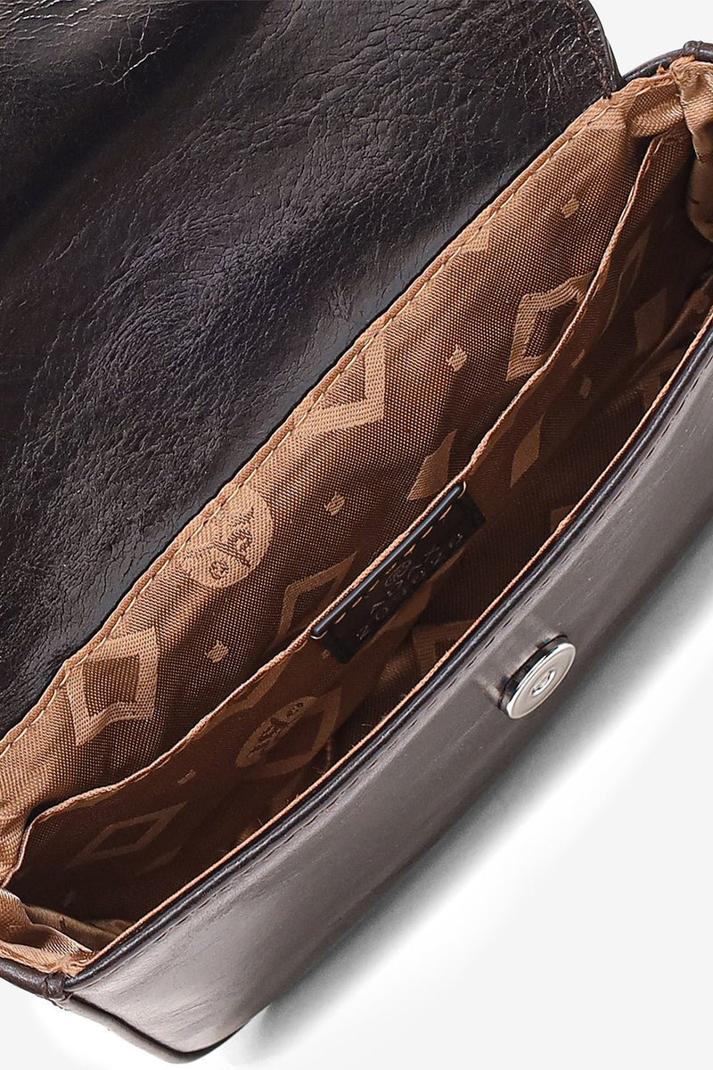 Milano belt bag Rosa Dark brown - Adax Shop - Bæltetasker