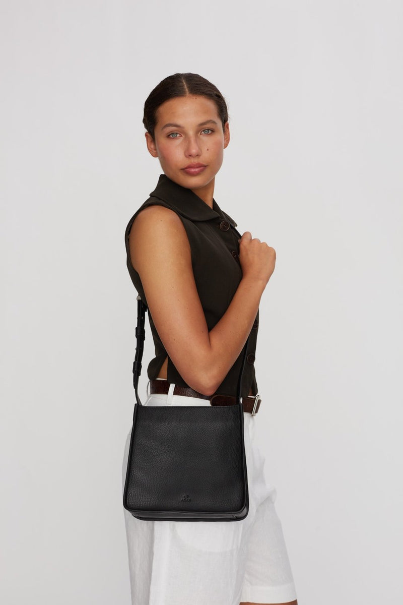 Portofino shoulder bag Pam Black - Adax Shop - Crossbody