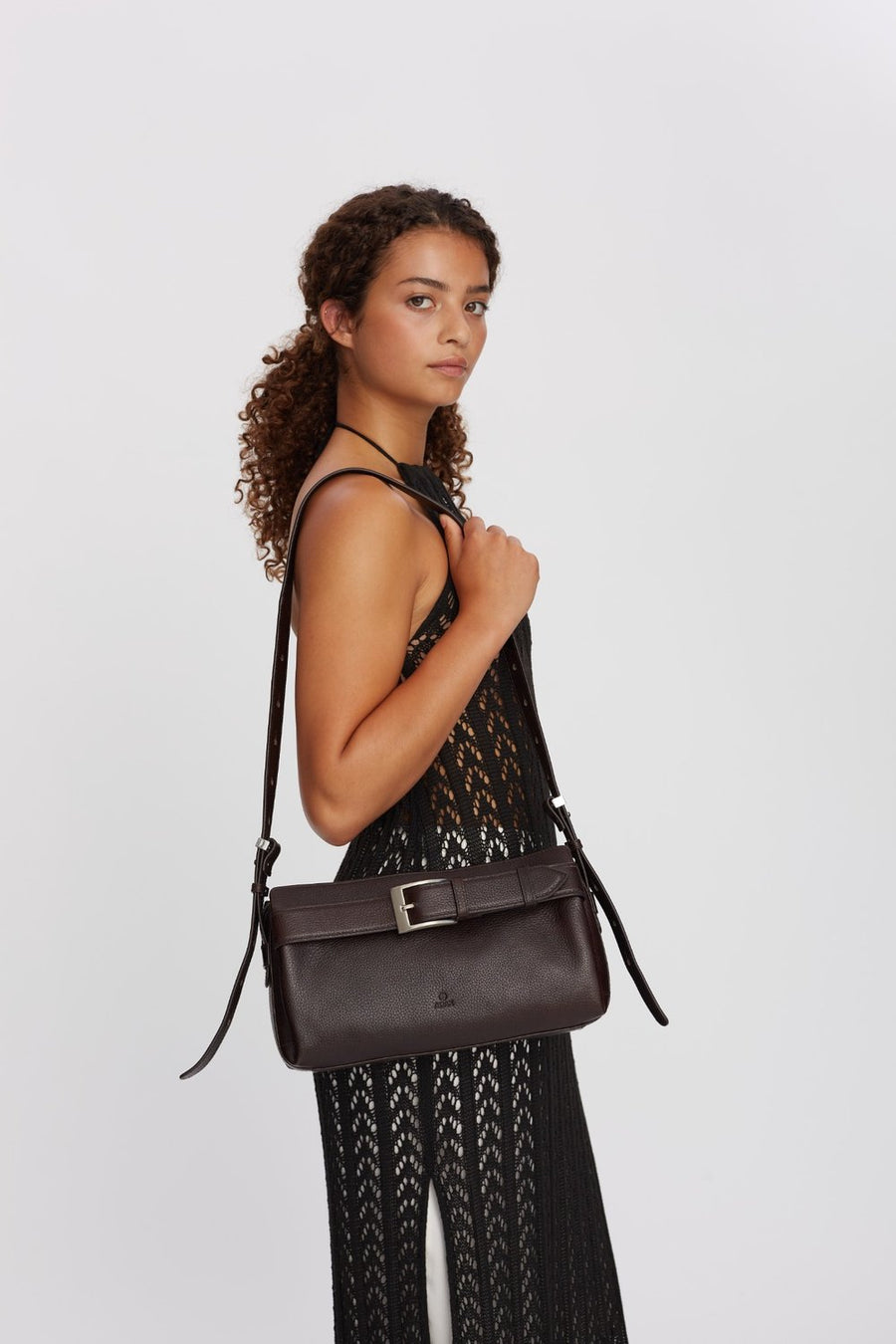Cormorano shoulder bag Carrie Chocolate - Adax Shop - Crossbody