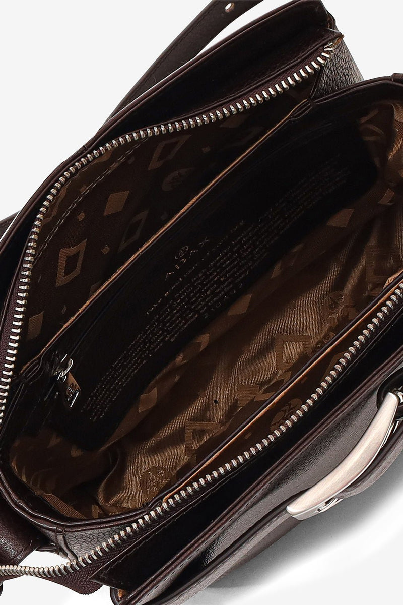 Cormorano shoulder bag Miranda Chocolate - Adax Shop - Crossbody