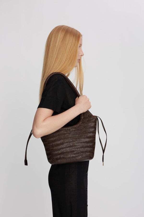 Lucca shoulder bag Diore Dark brown
