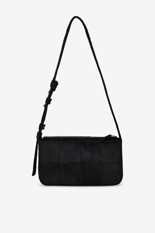 Molino braided shoulder bag Shelly Black