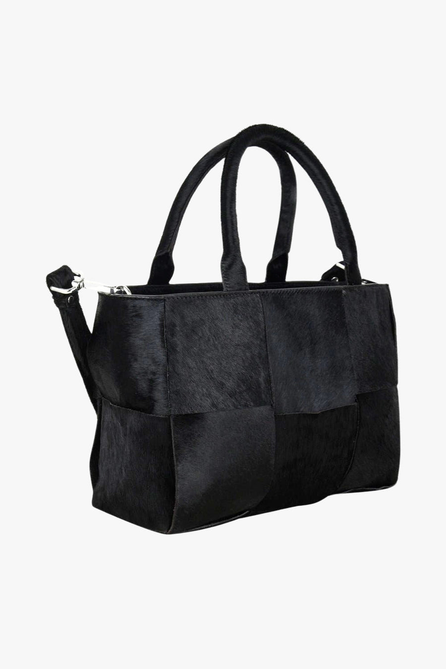 Molino braided handbag Harper Black - Adax Shop - Handbag