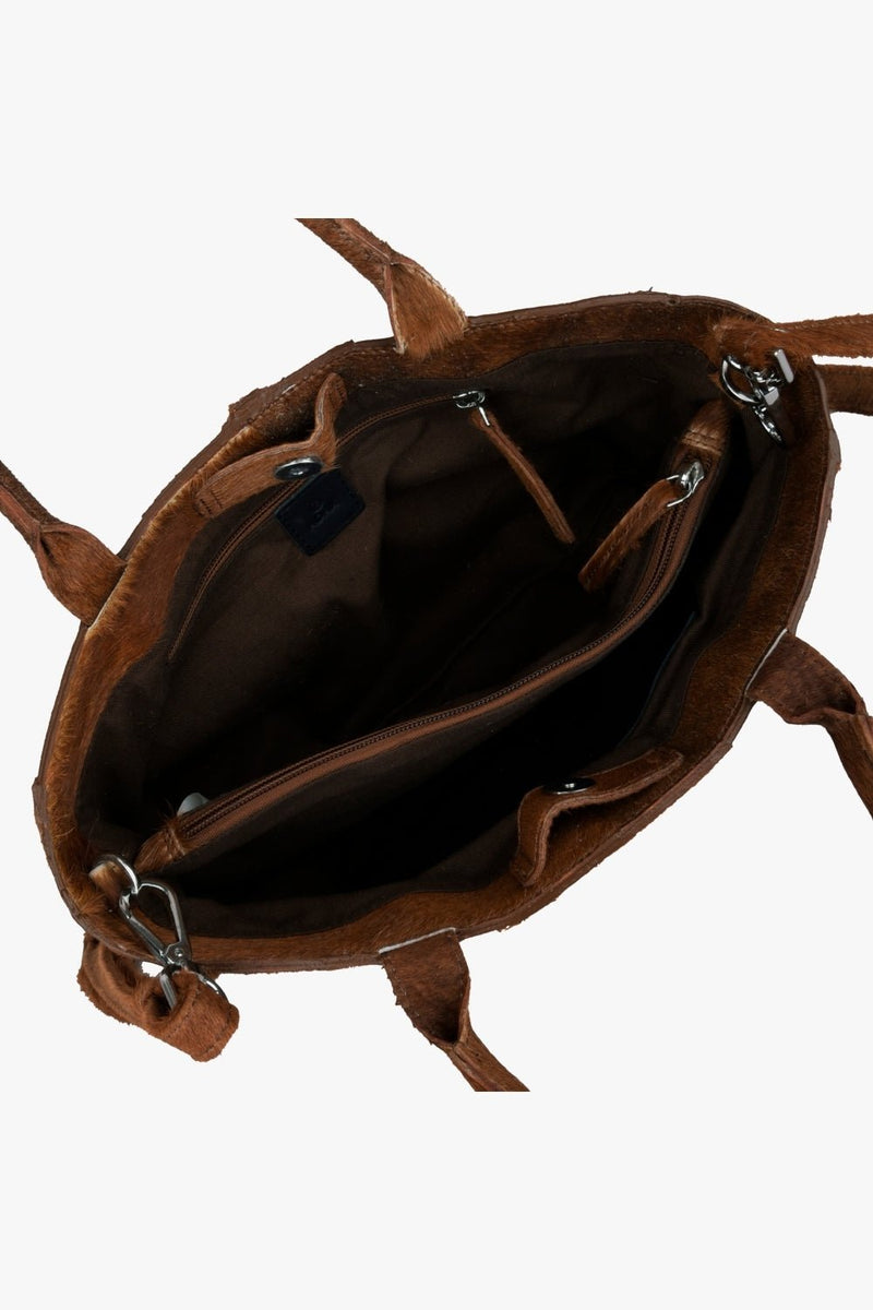 Molino braided handbag Harper Caramel - Adax Shop - Tasker