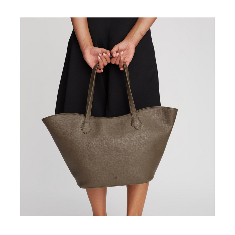 ADAX Brown Vegan Bag Shopper