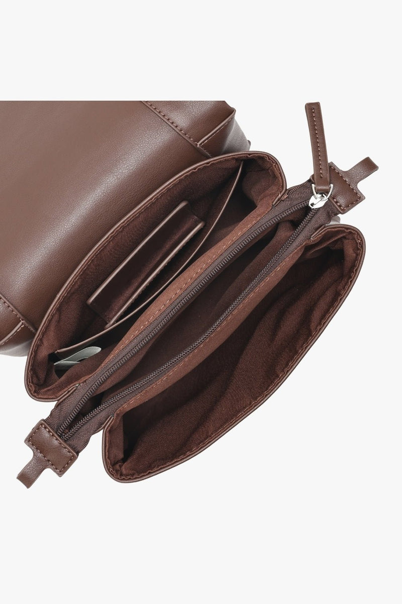 Hello I'mVegan Christa Dark brown - Adax Shop - Shoulder bags