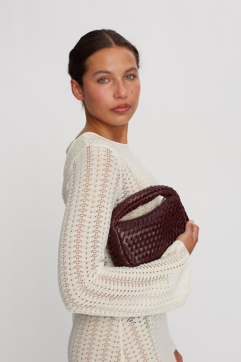 Bolso de hombro de Salerno Madelaine Barolo