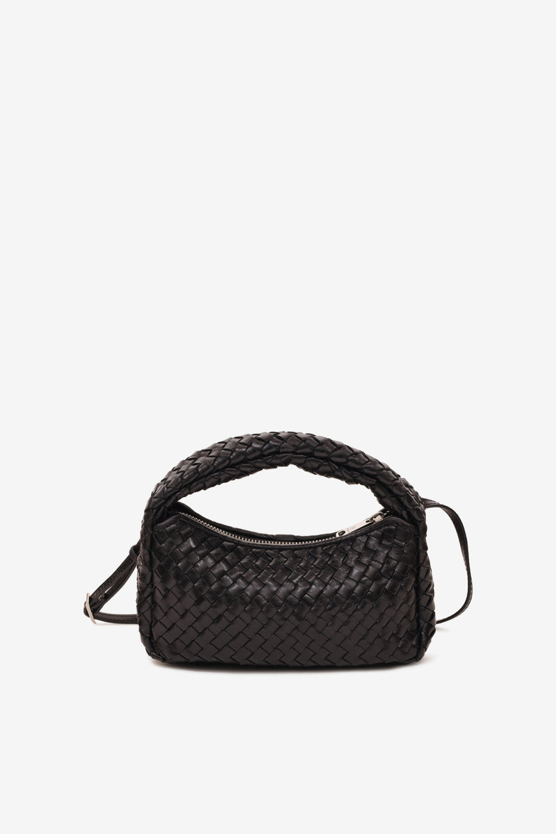 Bolso de hombro de Salerno Madelaine Black