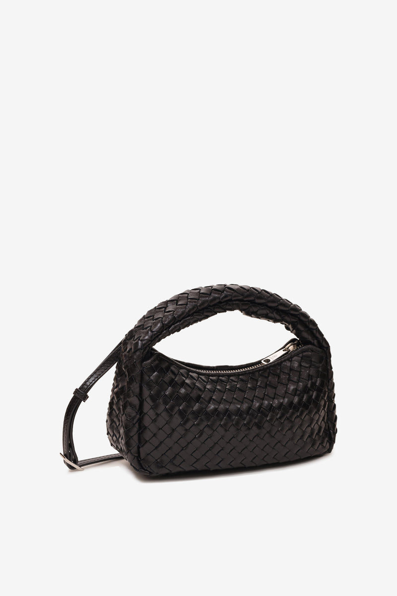 Bolso de hombro de Salerno Madelaine Black