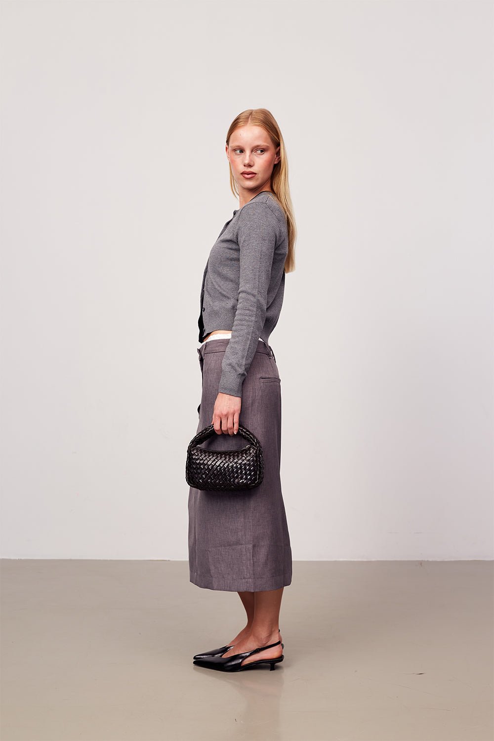 Salerno shoulder bag Madelaine Dark brown – Adax Shop
