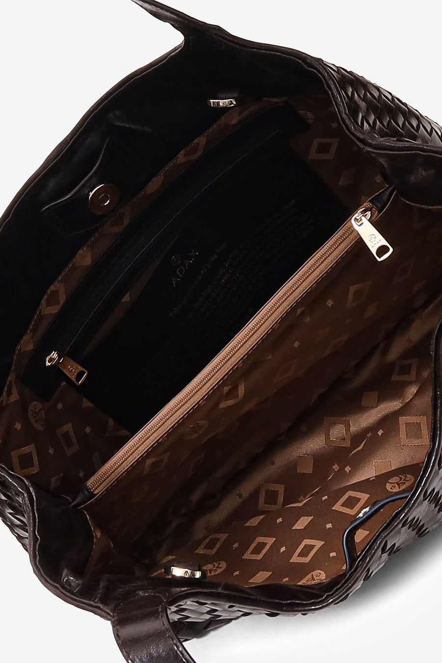 Salerno shoulder bag Alica Dark brown - Adax Shop - Shoulder bags