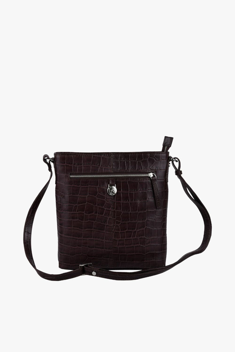 Piemonte shoulder bag Chili Dark brown - Adax Shop - 