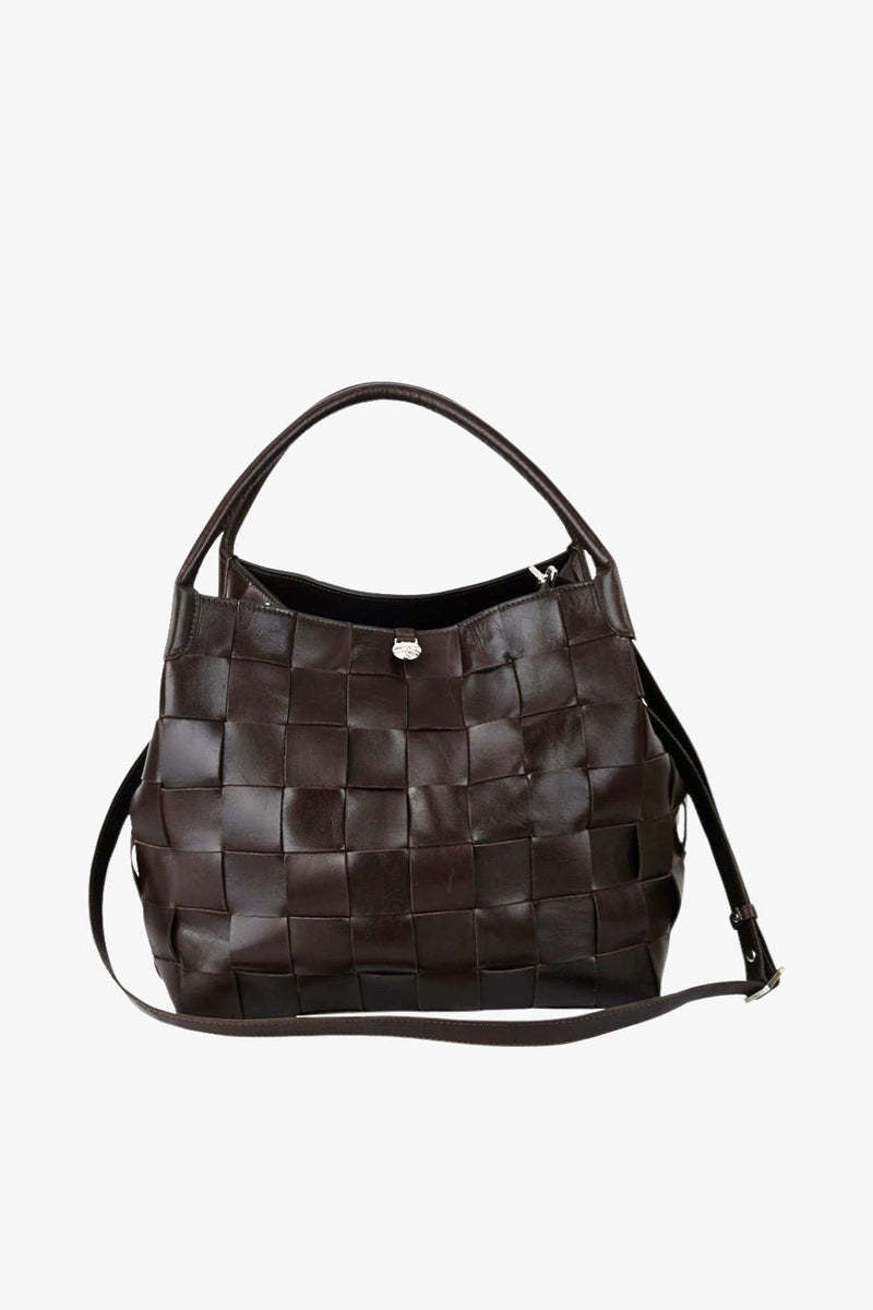 Limona shoulder bag Amelia Dark brown – Adax Shop