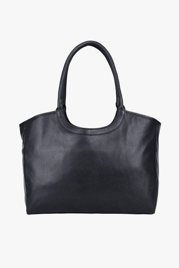 Amalfi shopper Sienna Black - Adax Shop - Tasker