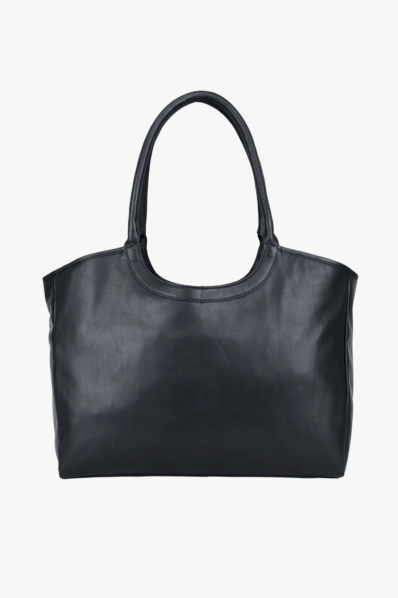 Amalfi shopper Sienna Black - Adax Shop - Tasker