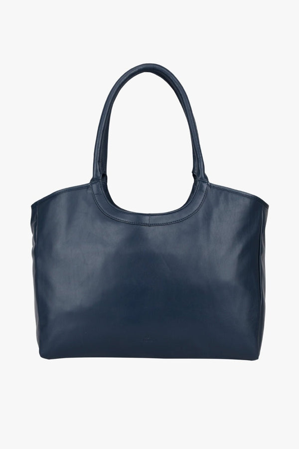 Amalfi shopper Sienna Dark blue - Adax Shop - Tasker