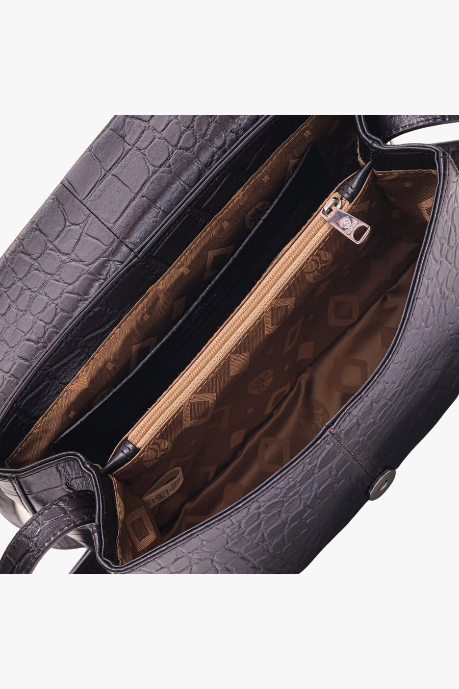 Teramo shoulder bag Evelina Dark brown - Adax Shop - Tasker