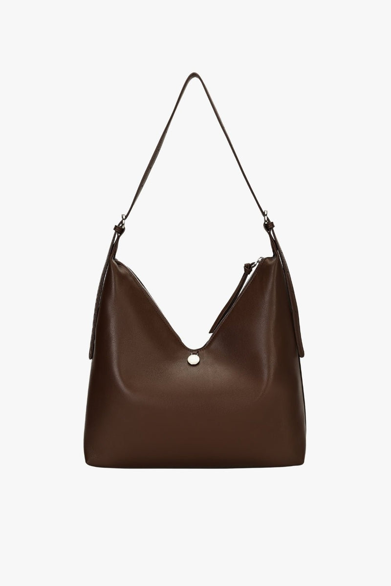 Hello I'm Vegan Danica Dark brown - Adax Shop - Tasker