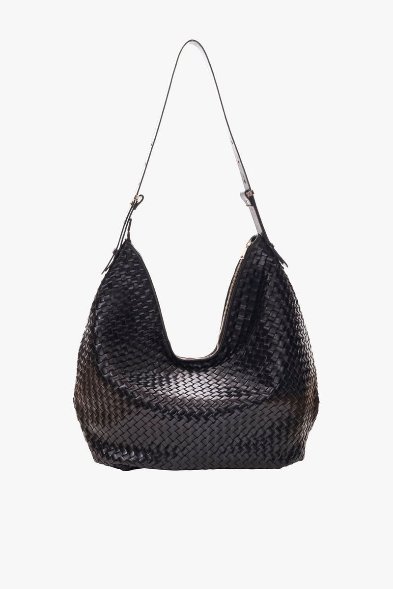 Salerno shoulder bag large Mindy Dark brown – Adax Shop