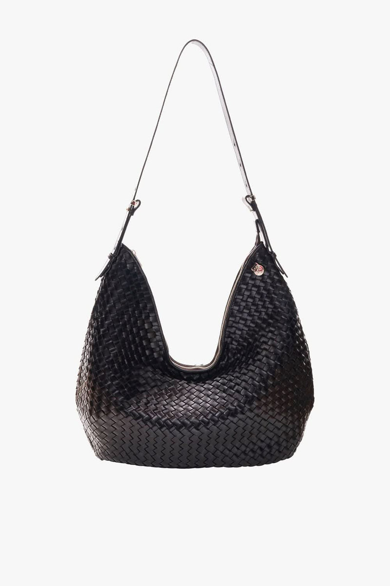 Salerno shoulder bag Magnolia Dark brown – Adax Shop