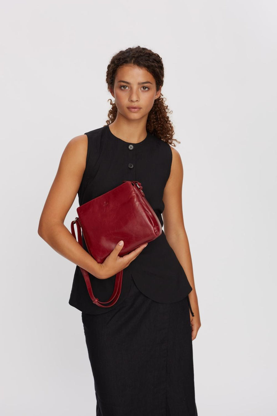 Salerno shoulder bag Sia Amaretto - Adax Shop - Shoulder bags