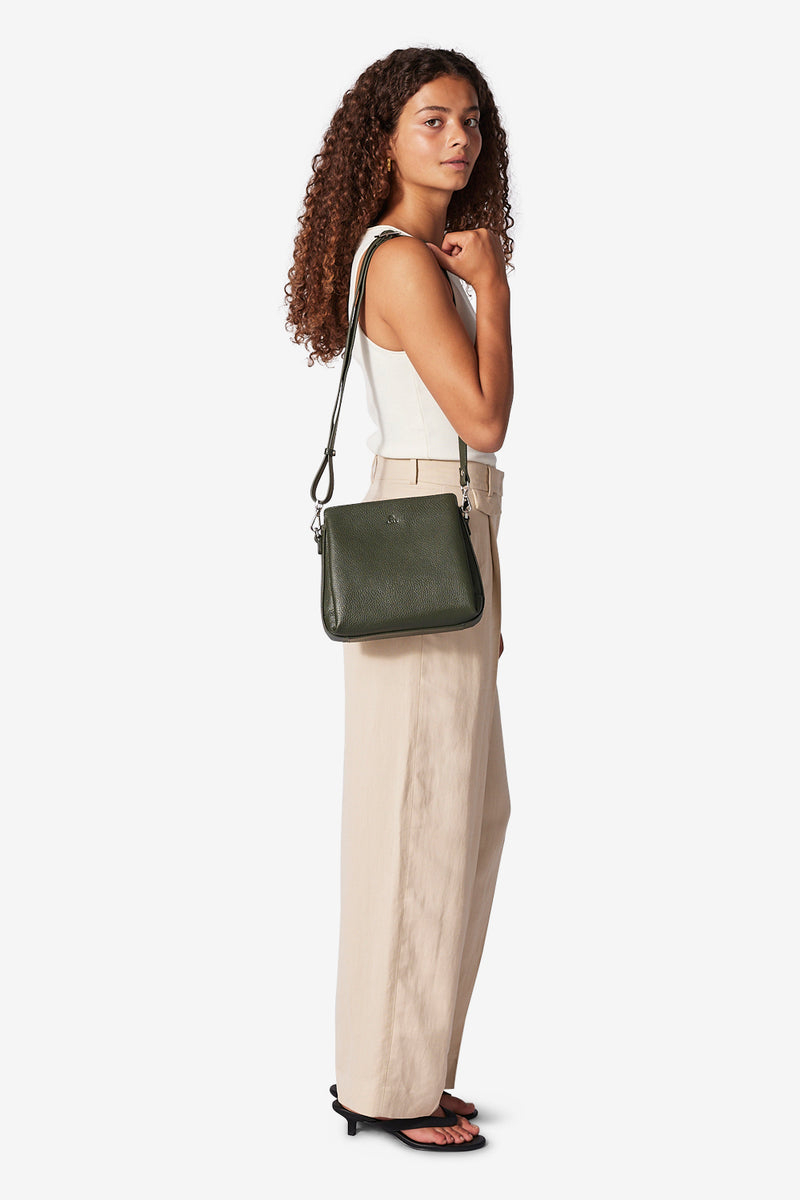 Cormorano shoulder bag Sia Leaf green