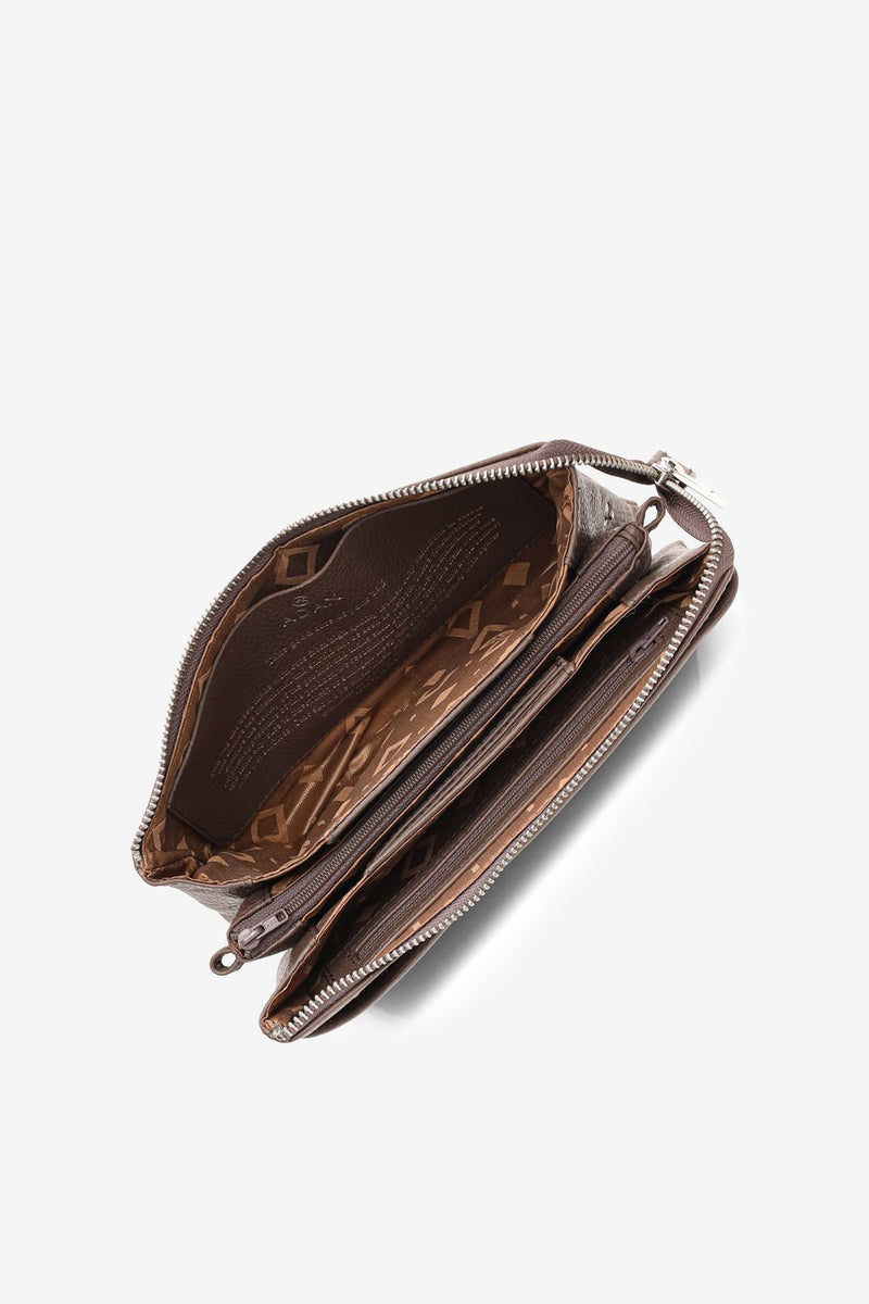 Cormorano combi clutch Silja Wood - Adax Shop - Clutches