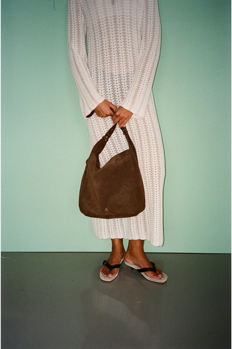 Rozzano shoulder bag Lolly Chocolate - Adax Shop - Shoulder bags