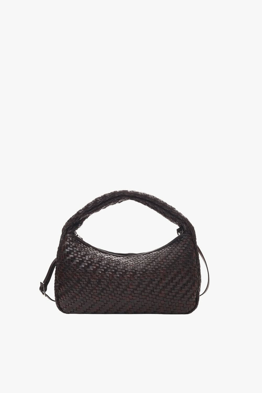 Palermo shoulder bag Lia Dark brown - Adax Shop -