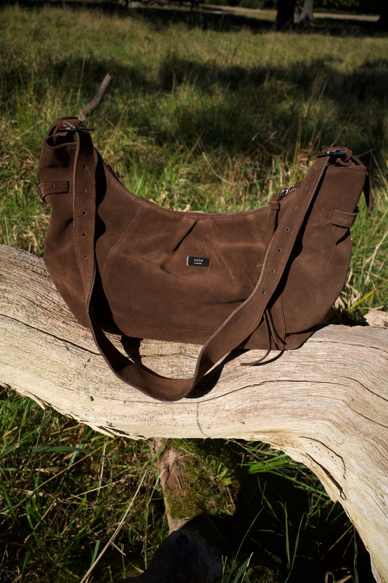 Rozzano shoulder bag Pascale Chocolate - Adax Shop - Shoulder bags