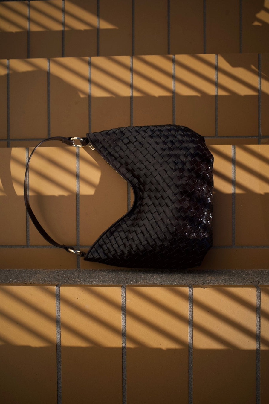 Salerno shoulder bag Mona Dark brown - Adax Shop - Tasker