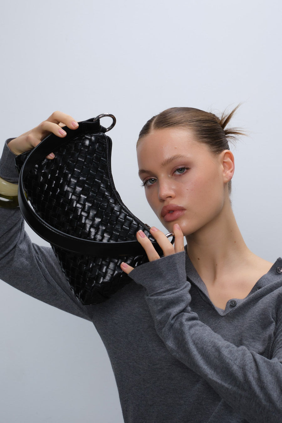 Salerno shoulder bag Eleonora Black - Adax Shop - Shoulder bags