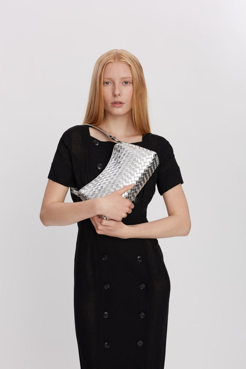 Salerno shoulder bag Eleonora Silver - Adax Shop - Tasker
