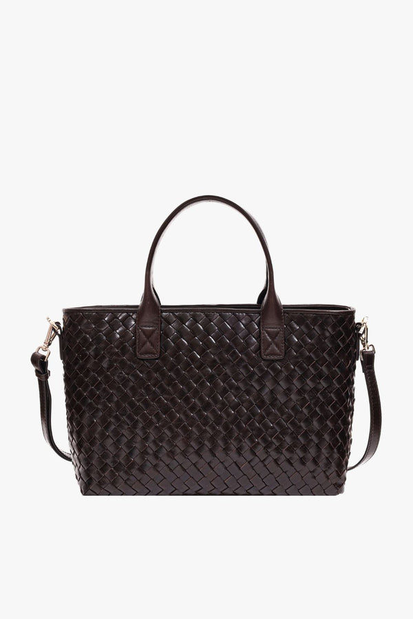 Bolso Salerno Uma Marrón oscuro