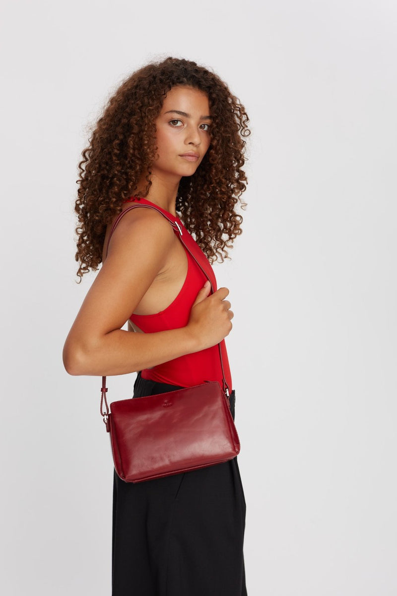 Salerno shoulder bag Dea Amaretto
