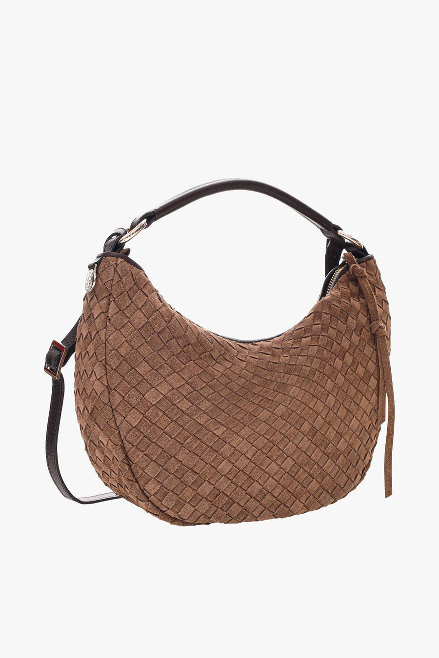 Rozzano Marlin braided Latte - Adax Shop - Shoulder bags