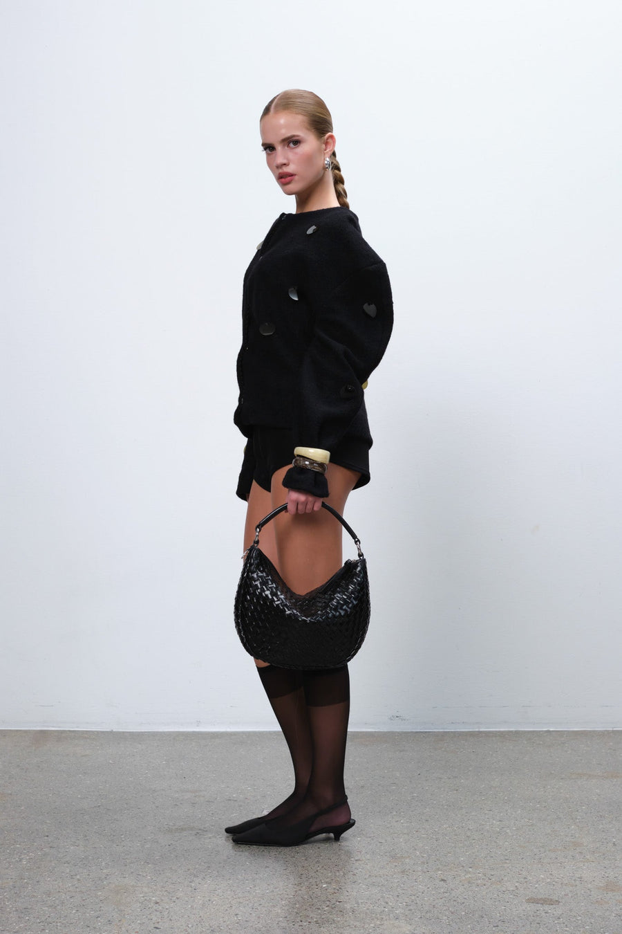 Salerno shoulder bag Marlin Black - Adax Shop - Shoulder bags