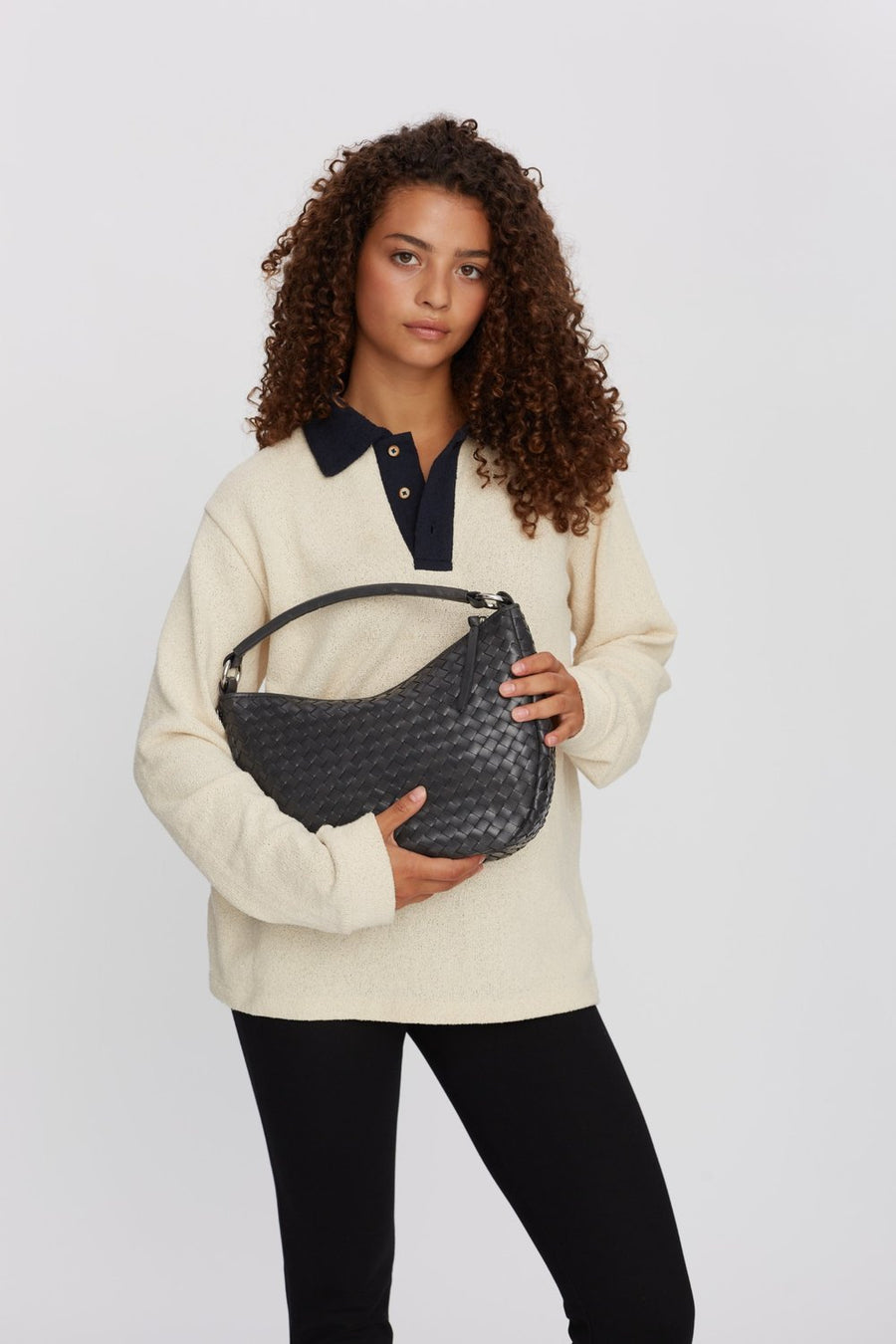 Salerno shoulder bag Marlin Charcoal - Adax Shop - Shoulder bags