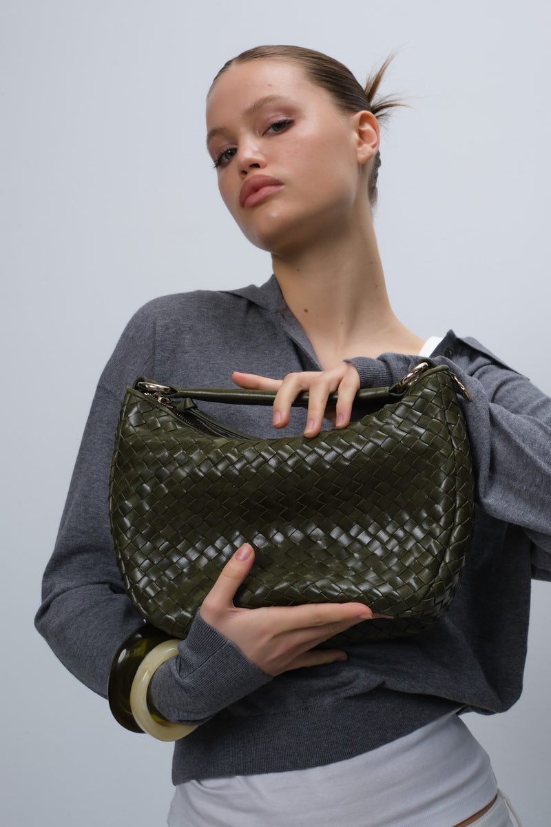 Salerno shoulder bag Marlin Olive