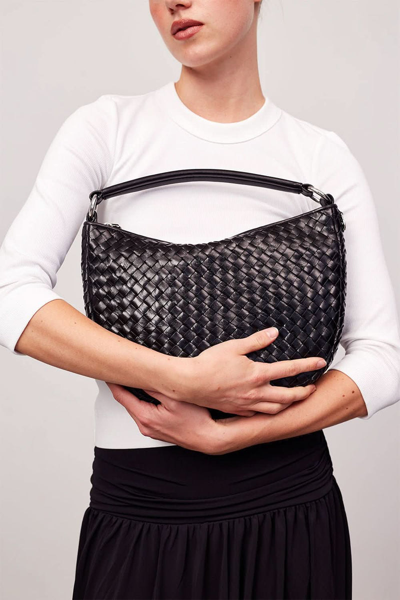 Salerno shoulder bag Marlin Black – Adax Shop