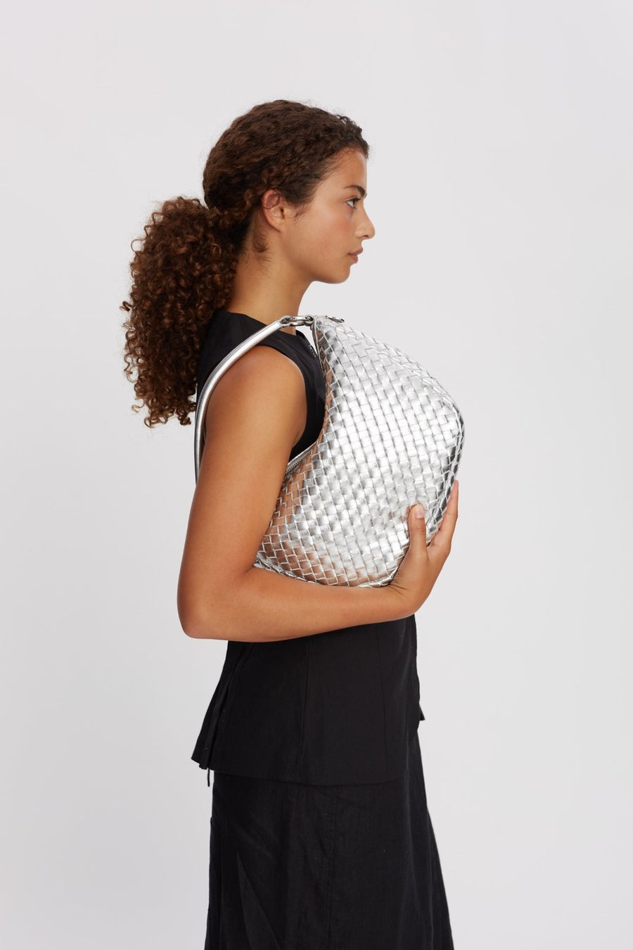 Salerno shoulder bag Marlin Silver - Adax Shop - Tasker