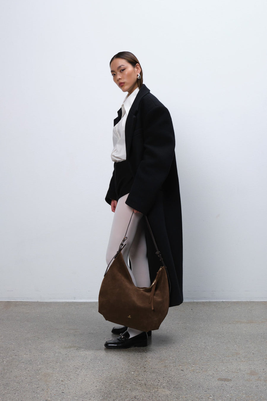 Rozzano Mindy plain Chocolate - Adax Shop - Shoulder bags