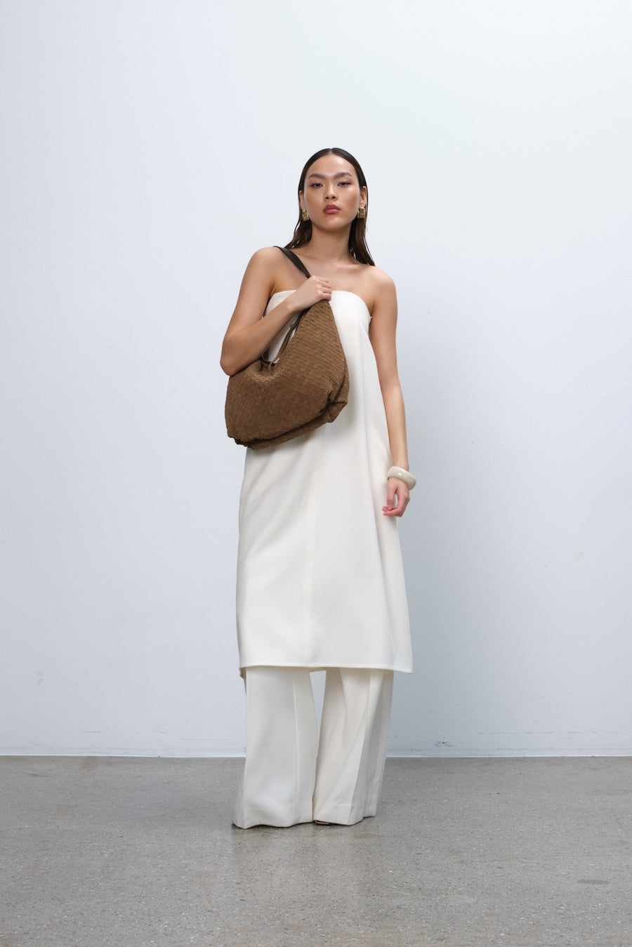 Rozzano Mindy braided Latte - Adax Shop - Shoulder bags